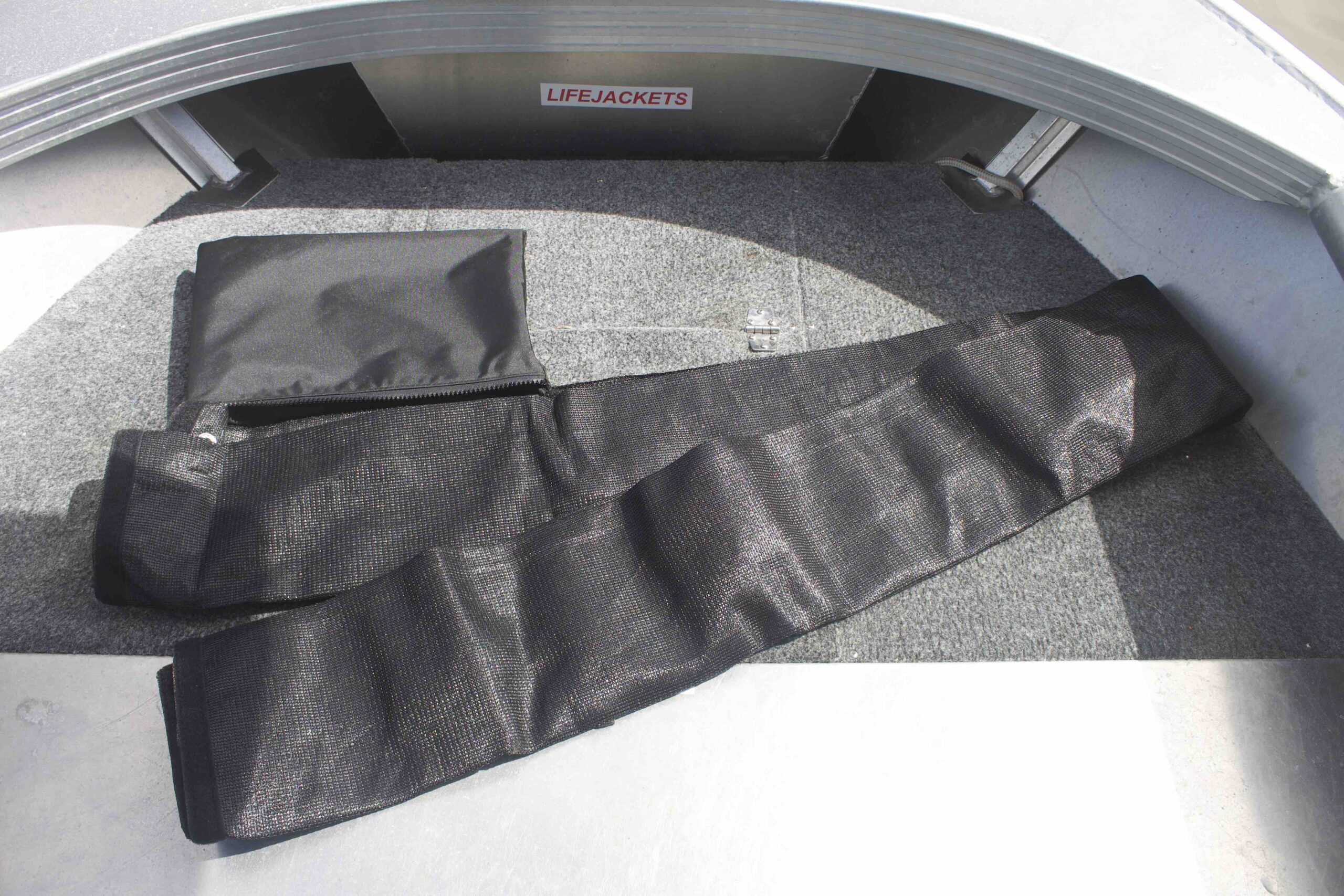 Bag with Cool Shade Folded Out